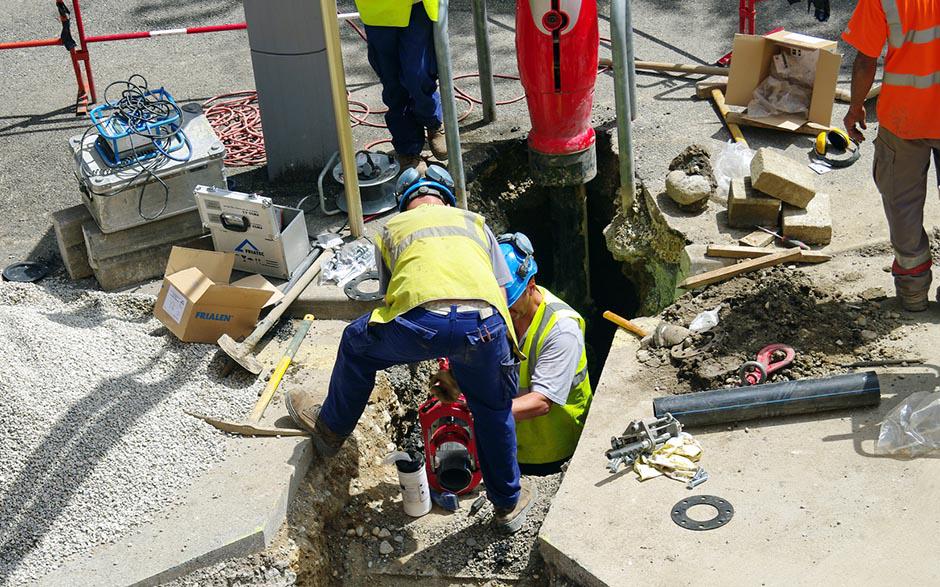canalisation bouchée Courances